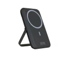 Gadget Innovations Wireless Portable MagSafe Rechargable Power Bank 5000mAh BLK