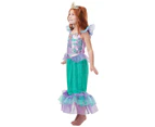 Disney Ariel Glitter & Sparkle Kids Girls Dress Up Halloween Party Costume