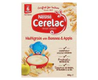 3 x Nestlé Cerelac Infant Cereal Multigrain w/ Banana & Apple 200g