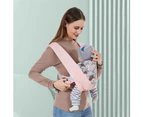 Baby Carrier Wrap,Baby Holder Straps Hands Free Ergonomic Baby Wrap Carriers Toddler Carrier Portable Convertible Front And Back Backpack Carry For Newborn