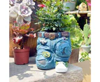 Outdoor Denim Jeans Resin Garden Flower Pot