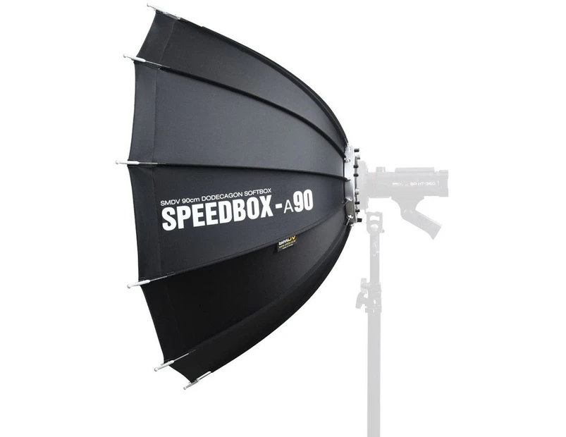 SMDV Dodecagon Speedbox Alpha 90cm - Black