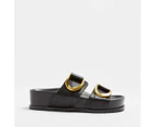 Target Womens Chunky Double Buckle Sandal - Ginny - Black