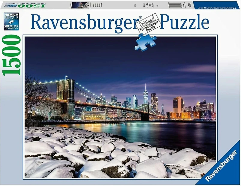 Ravensburger - Winter In New York City Jigsaw Puzzle 1500 Pieces
