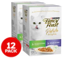 2 x 6pk Fancy Feast Petite Delights Wet Cat Food Chicken & Turkey 50g