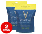 2 x Vitalitaē Skin & Coat Superfood Biscuits For Dogs 350g