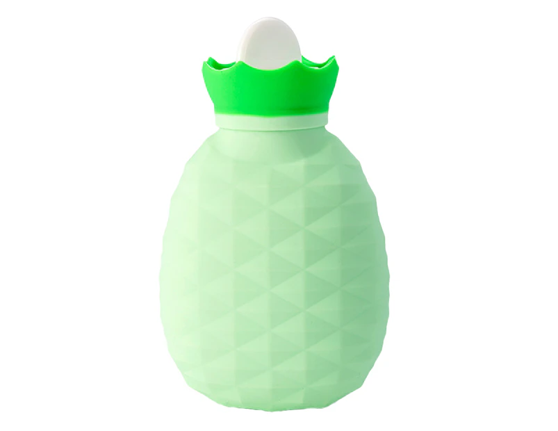 Hot Water Bottle Bag For Hot & Cold Compress With Cover,Heating Water Bottle,Green