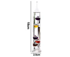 Glass Thermometer With Multi Colored Spheres In Fahrenheit And With Gold Tags,25*180+5 Balls