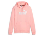 Puma Women's Essentials Logo Hoodie - Peach Smoothie