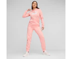 Puma Women's Essentials Logo Hoodie - Peach Smoothie