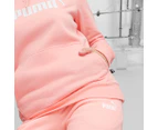 Puma Women's Essentials Logo Hoodie - Peach Smoothie