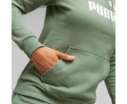 Puma Women's Essentials Logo Hoodie - Eucalyptus