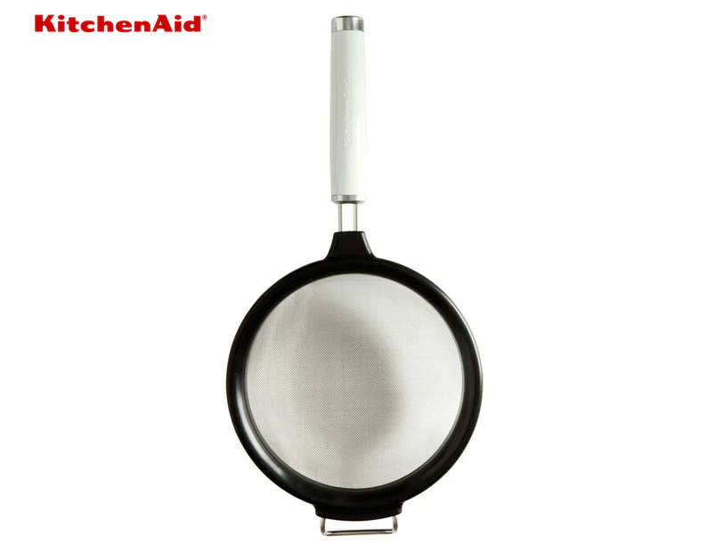 KitchenAid 17.5cm Classic Strainer - White