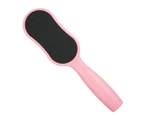 Double-Sided Pedicure Tool, Effective For Cracked Heel, Callus Remover, Foot Scrubber,【Dark Pink】