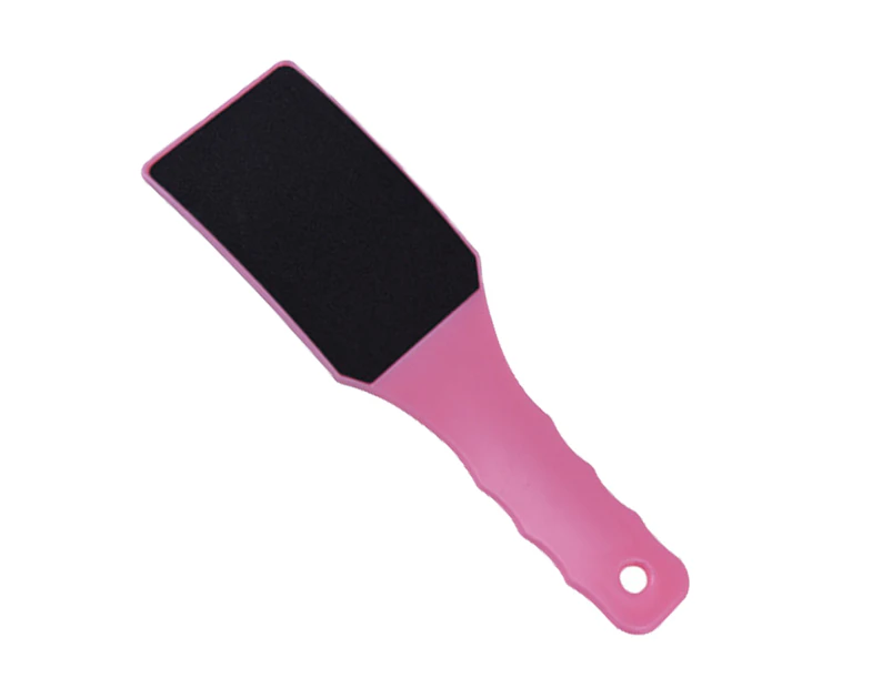 Emery Foot File, Colossal Double-Sided Pedicure Tool, Ergonomic Design For Easy Grip,Red Rose