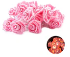 1X 20 Led Rose Light Chain, Warm White, Battery Operated,Pink, 2 Pcs