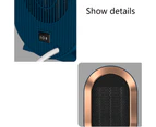 New Personal Evaporative Air Cooler And Humidifier/Portable Air Conditioner And Fan,Small Q Blue