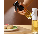 220Ml Glass Oil Spray Kettle High Pressure Spray Oil Kettle Bbq Oil Spray Bottle Kitchen Quantitative Oil Spray Bottle,White