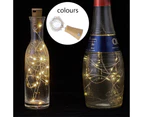 8 Pack Solar Wine Bottle Lights Cork Lights For Wine Bottle Party Wedding Halloween Decorations,Multicolored