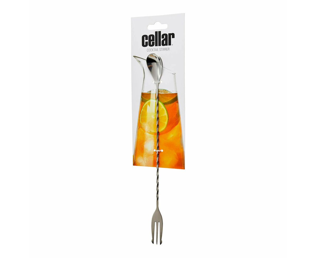 Cellar Tonic Cocktail Stirrer Silver