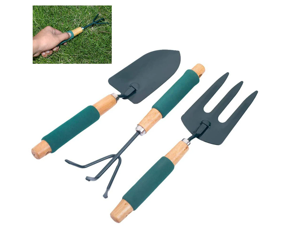 Pieces Mini Garden Tool Set, Garden Handle With Sponge Handle Tool Set With Hand Trowel Planting Machine Hand Rake