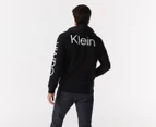 Calvin Klein Jeans Men's Travelling Logo Full-Zip Hoodie - Black Beauty