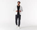 Calvin Klein Jeans Men's Travelling Logo Full-Zip Hoodie - Brilliant White