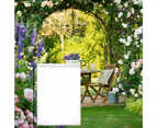Blank Banners Diy Garden And Yard Blank Canvas Banners,Double Layer, Blackout Cloth Included, 28*40Inches