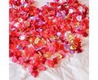 2200 Pcs Non-Woven Fabric Rose Petals Simulated Rose Petals Wedding Party Flower Decoration,Dark Pink