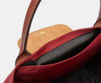 Longchamp Le Pliage Medium Top Handle Bag - Red