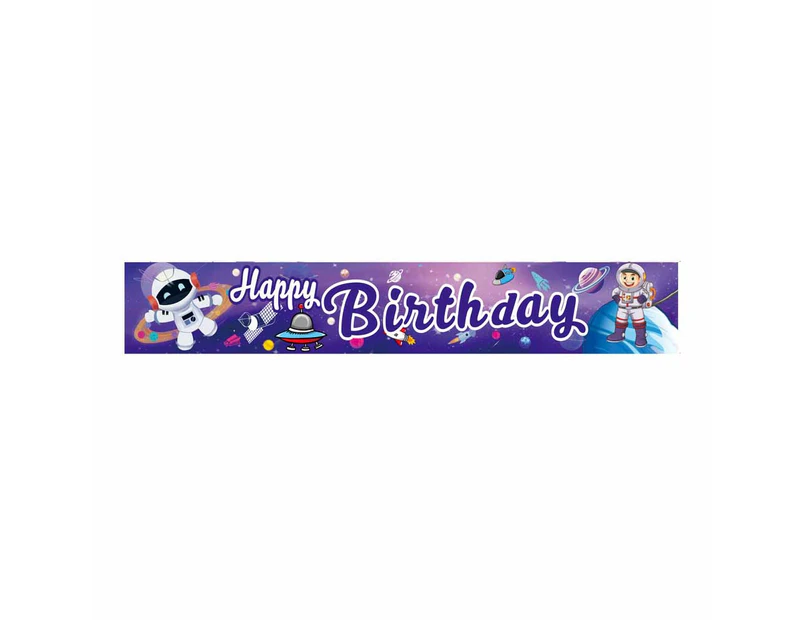 Happy Birthday Yard Banner Colorful Outdoor Decor Birthday Party Outdoor And Indoor Hanging Banners,Pattern 1