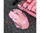 6 Keys Ergonomic Wireless Gaming Mouse with Backlight