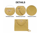 Stylish Hand Bag,Women'S Crossbody Bag,Artificial Leather Shoulder Bag,Yellow