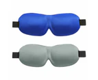 The New 3D Three-Dimensional Shading Sleeping Eye Mask, Made Of Polyester Strips And Sponge,Style2