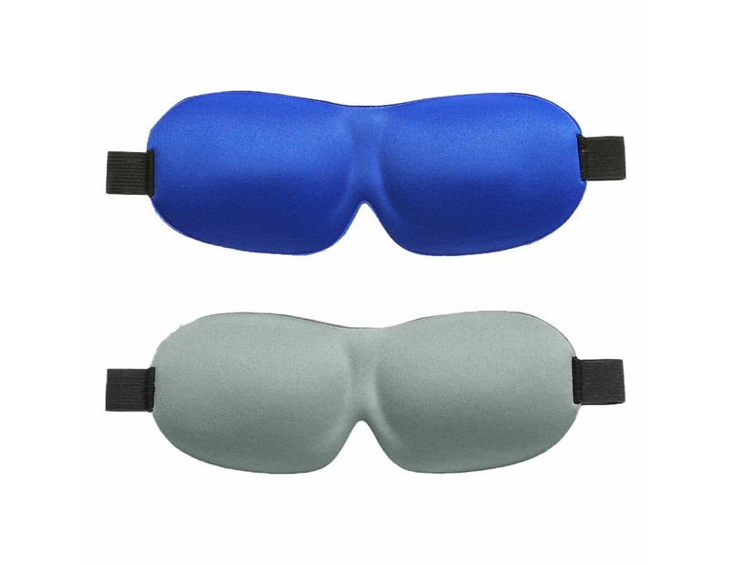The New 3D Three-Dimensional Shading Sleeping Eye Mask, Made Of Polyester Strips And Sponge,Style2