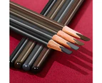 Brow & Eye Makers Brow Shaper & Eyeliner, Effortlessly Pencil Create Long-Lasting Clear Wild Eyebrows,Light Brown