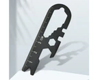 Stainless Steel Multi-Function Small Wrench Tool Card Creative Opener Outdoor Portable Edc Tool