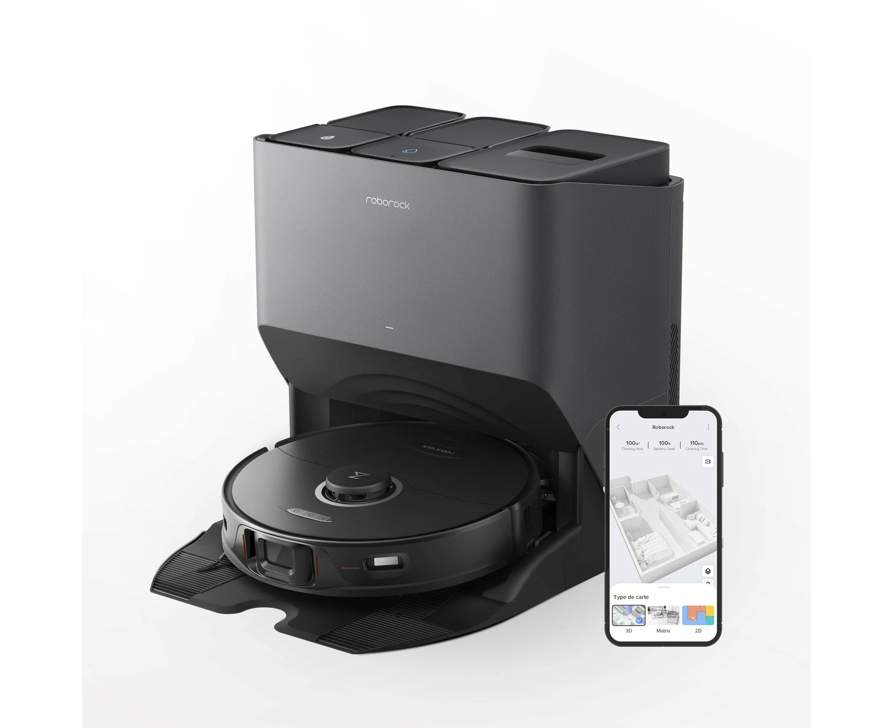 Roborock S8 Pro Ultra Robot Vacuum & Mop Cleaner With Auto Empty Dock Black