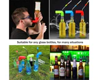 Bar Party Beer Snorkel Funnel Dispenser For Drinking Games, Spring Break, College, House Party,Black