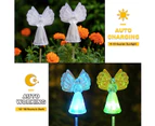 Outdoor Solar Garden Lights, Solar Angel Decorative Lights, Solar Garden, Yard, Lawn Decoration