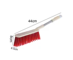 Stiff Angled Bristles For Showers,Bathtubs,Kitchens Multi-Surface All-Around Household Cleaning Tool,Creamy White