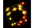 Fairy String Lights, 6.5 Ft 100 Led Waterproof Lights For Bedroom, Parties, Wedding, Centerpiece, Decoration
