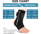 Ankle Brace, Ankle Support Brace For Ankle Sprains, Ankle Braces For Men Women, Ankle Support Sprained Ankle Brace For Basketball Soccer Volleybal,M
