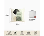 Hug Pillowcase Geometric Pillowcase Minimalist Sofa Outdoor Decoration Set Of 4 Pcs,Style3