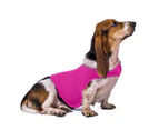 Soothing Clothes To Prevent Fright Soothing Small Dogs, Anxiety Stabilizing Jacket,Rose Red-S