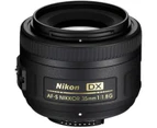 Nikon AF-S DX 35mm f/1.8G Lens - Black