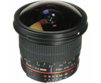 Samyang 8mm Fisheye f/3.5 - Nikon AE APS-C UMC II - Black