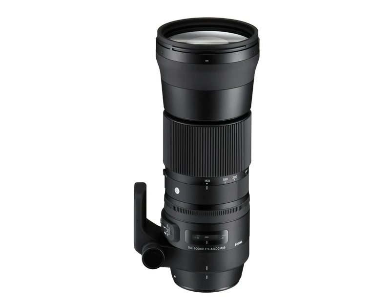 Sigma  150-600mm f/5-6.3 DG OS Contemporary Lens For Canon - Black