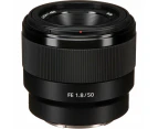 Sony FE 50mm f/1.8 Lens - Black