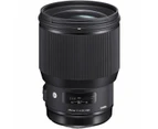 Sigma AF 85mm f/1.4 - Nikon ART -  DG HSM - Black